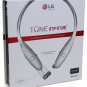 Genuine LG Tone Infinim HBS-900 Bluetooth Headeset Silver Harmon Kardon Sound