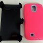*NEW* OEM Otterbox Defender For Samsung Galaxy S4 Pink/Grey