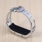 D8 Bluetooth Bracelet Smart Wrist Watch Phone for Android Samsung HTC IOS Silver