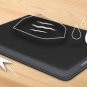 N Logitech iPad Air 2 Hinge Flexible Case Black with Any-Angle Stand for Air2