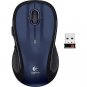 Logitech M510 BLUE Wireless Laser Mouse for PC/MAC with Unifying Receiver