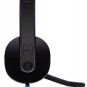 N Logitech USB Headset H540 for PC Calls and Music Black (981-000510)
