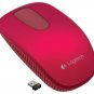 Logitech T400 Red Velvet Zone Touch Mouse for PC with Unifying Receiver