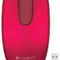 Logitech T400 Red Velvet Zone Touch Mouse for PC with Unifying Receiver