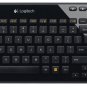 New Logitech K360 Wireless Keyboard Glossy Black with Unifying Receiver