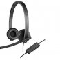 N Logitech USB H570e Stereo Corded Double-Ear Headset
