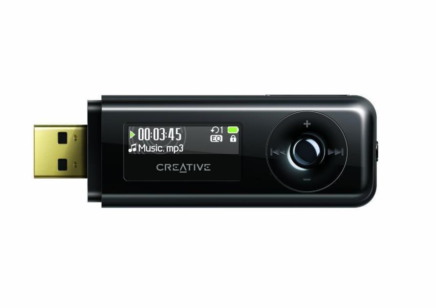 Creative MuVo T200 4GB Black MP3 Player