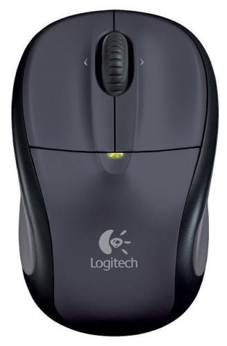 Logitech V220 Dark Silver Wireless Mini Optical Notebook Mouse PC Mac