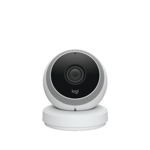Logitech Logi Circle White Portable Wi-Fi Video Monitoring Camera Webcam