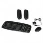 Logitech EX100 Cordless Keyboard Mouse Speaker Combo 920-000120