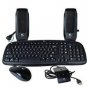 Logitech EX100 Cordless Keyboard Mouse Speaker Combo 920-000120