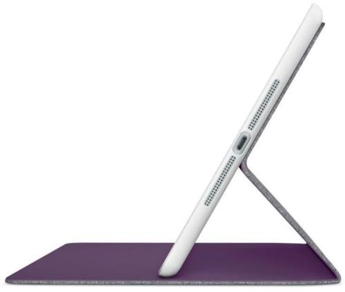 N Logitech Hinge Flexible Case iPad Air Mid-Grey with Any-Angle Stand
