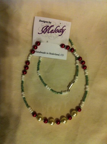 Beaded Holiday Necklace