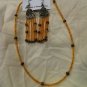 Beaded Earrings and Beaded Necklace