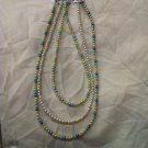 Beaded Earrings and Beaded Necklace