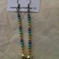 Beaded Earrings and Beaded Necklace