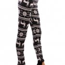 Women Reindeer Snowflake Leggings