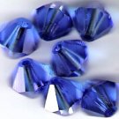 Swarovski Crystal 24 Sapphire 4mm Bicones 5301