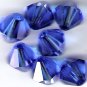 Swarovski Crystal 24 Sapphire 4mm Bicones 5301