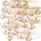 Swarovski Crystal 24 Silk 4mm Bicones 5301