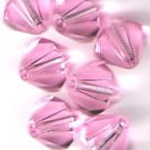 Swarovski Crystal 24 Light Rose 4mm Bicones 5301