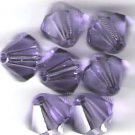 Swarovski Crystal 24 Tanzanite 4mm Bicones 5301
