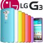 LG G3 Ultra Thin Slim Clear Transparent Crystal Frosted Soft TPU Gel Case Cover