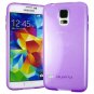 Transparent Purple Ultra Slim Soft TPU Gel Case Cover for Samsung Galaxy S5 SV