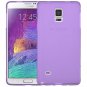 Samsung Galaxy Note 4 Ultra Thin Slim Transparent Soft TPU Gel Case Cover PURPLE
