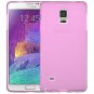 Samsung Galaxy Note 4 Ultra Thin Slim Transparent Soft TPU Gel Case Cover PINK