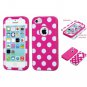 Ultra Slim Designer Rugged Shock Absorb Hybrid Case Cover for Apple iPhone 5C