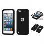 Ultra Slim Rubberized Rugged Shock Absorb Case Cover f/ Apple iPod Touch 5th Gen