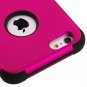 Dual Layer Titanium Pink Tough Rugged Armor Case Cover for Apple iPhone 6 Plus