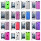TPU Transparent Soft Candy Gel Skin Snap-on Case Cover for iPod Touch 5th Gen