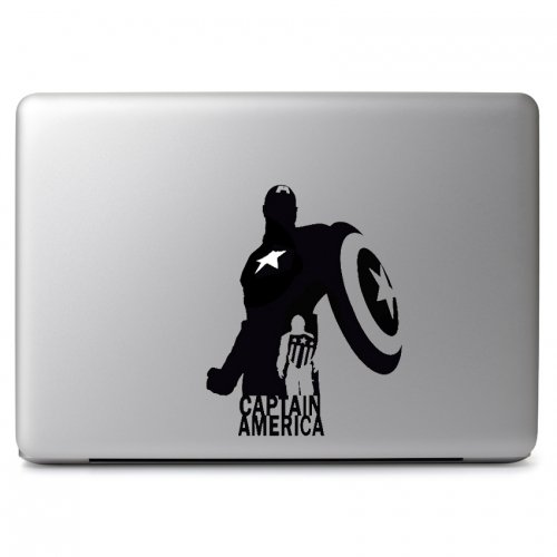 Captain America Vinyl Decal Sticker Skin for Macbook Air & Pro 11" 13