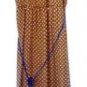 NWT Nutmeg Corey Lynn Calter Silk Dots Maxi Dress