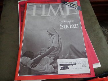 Time Magazine Back Issue Oct 4, 2004 Sudan