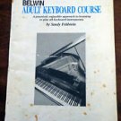Belwin Adult Keyboard Course By Sandy Feldstein 1991 Edition