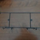 Black Metal Hanging Plate Rack