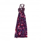 NWT La Perla Purple Halter Evening Gown