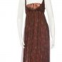 Burberry Silk Print Midi Dress - Size 2/S