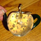 Dynasty Gallery Heirloom Art Glass Tea Pot Apple Paperweight