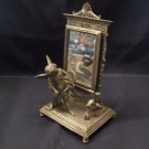 Samll Bronze Cherub Mirror