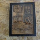 Civil War Belt Buckle Shadow Box