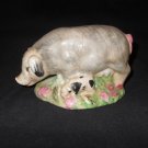 Hand Painted Porcelin Pig