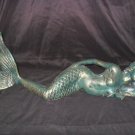 Laying Cast Iron Mermaid