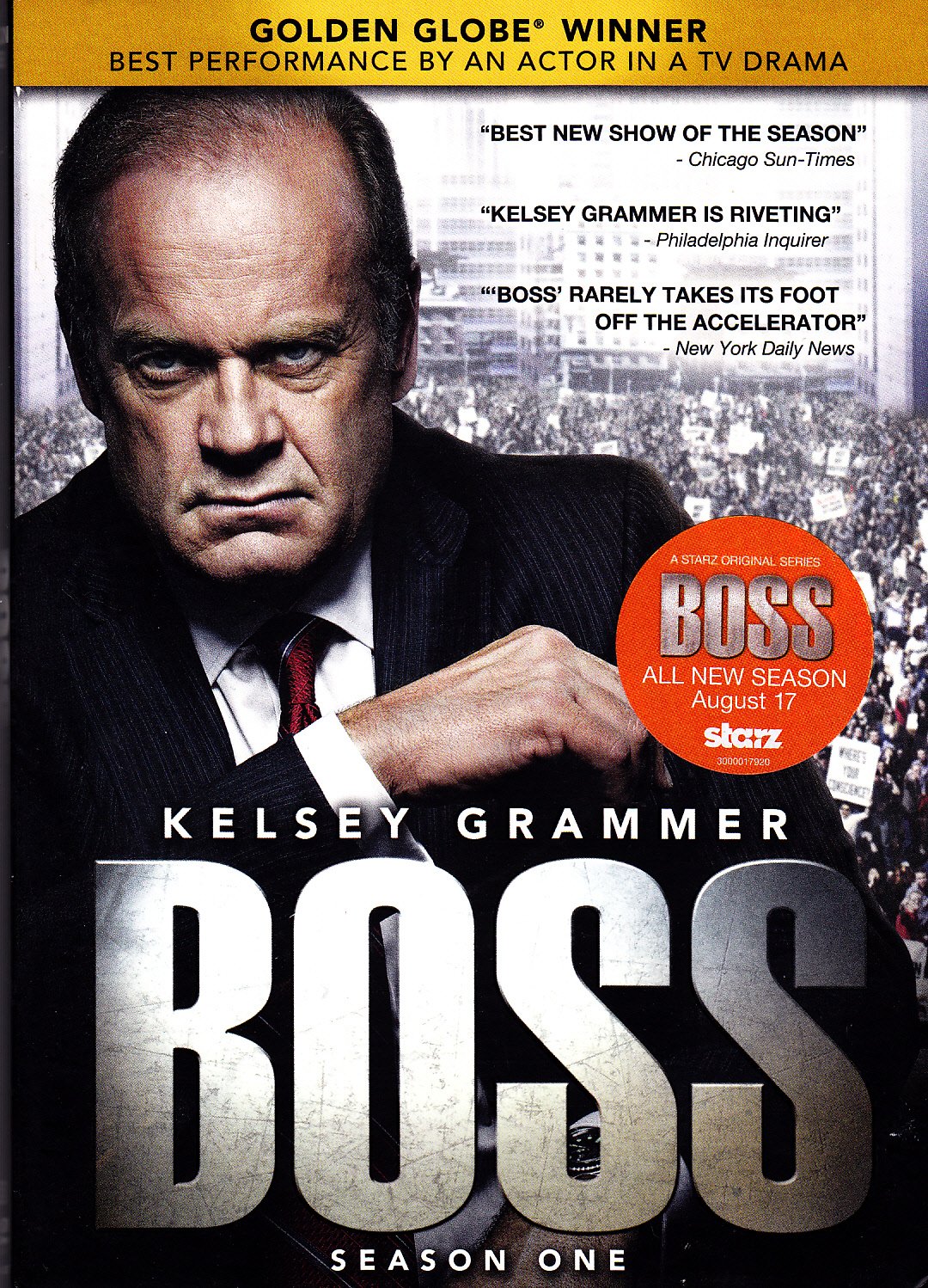 Boss - Complete 1st Season DVD 2012, 3-Disc Set - Very Good