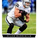 Miles Burris #157 - Raiders 2013 Score Football Trading Card
