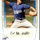 Allen Webster #BP89 - Dodgers 2011 Bowman Baseball Trading Card