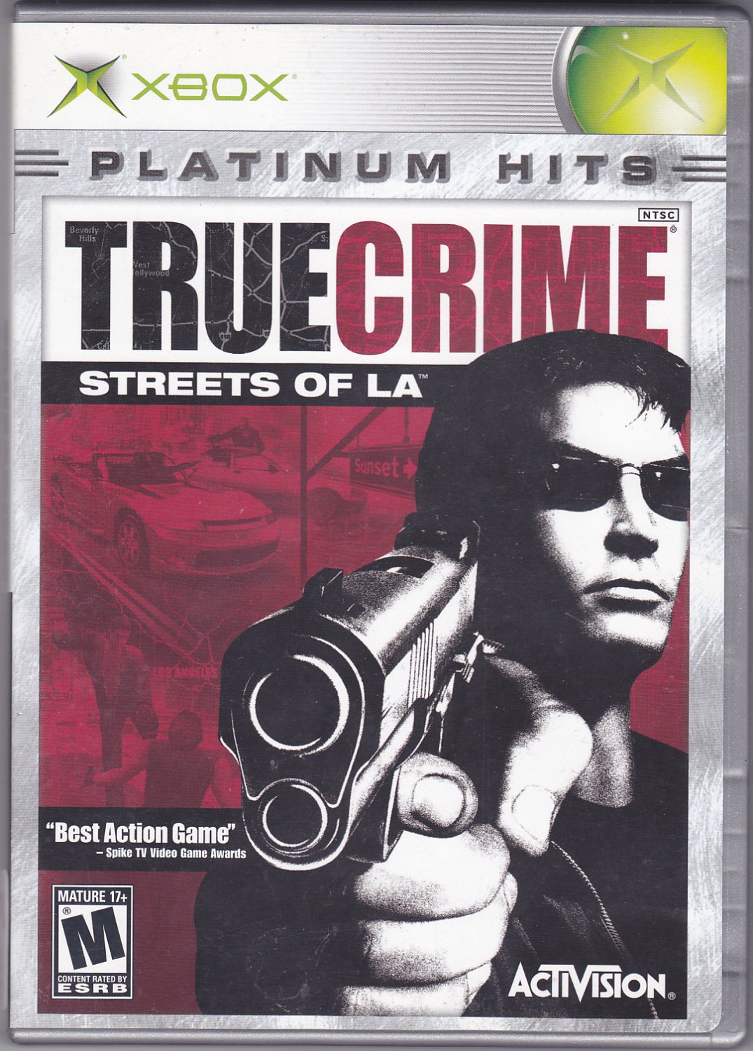 True Crime Streets of L.A. Microsoft Xbox 2003 Video Game Complete